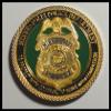 Minneapolis Police Department Colorized Challenge Art Coin view 1