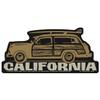 California Surf Woody Sticker view 1