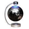 Magnetic Levitation Floating Globe NHSUNRAY 8'' Levitation Rotating Ball LED Illuminated World Map Earth for Desktop Office Home Decor (Black) view 1