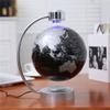 Magnetic Levitation Floating Globe NHSUNRAY 8'' Levitation Rotating Ball LED Illuminated World Map Earth for Desktop Office Home Decor (Black) view 2