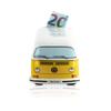 BRISA VW Collection - Volkswagen Savings Bank Piggy Bank in T2 Bus Design (Classic Bus/Orange) view 3