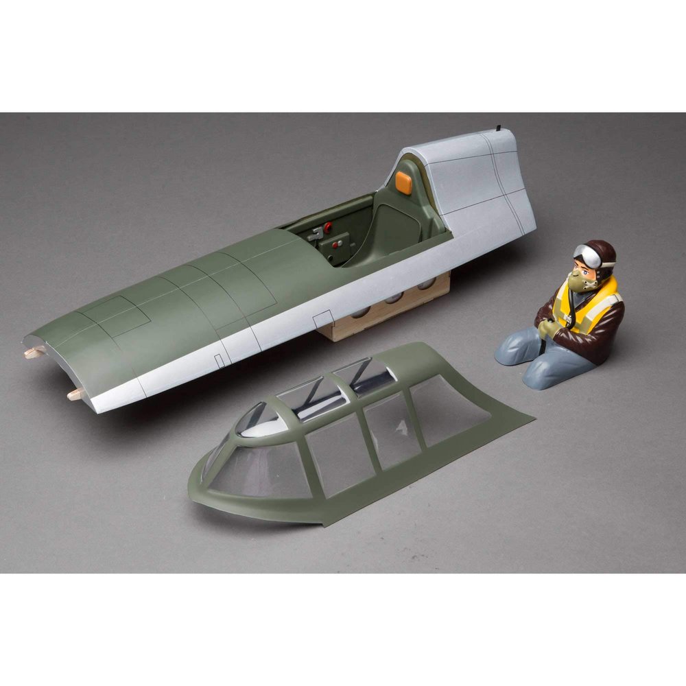 Hangar 9 Fuselage Top Hatch P-47D Thunderbolt 20cc HAN299007 Replacement Airplane Parts