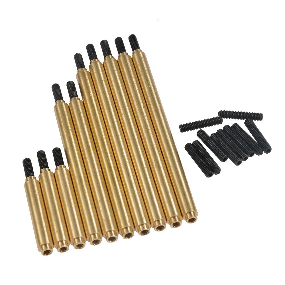 10PCS Metal Steering & Suspension Linkage Kit Upgrade for RC TRX-4 Car