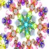 12 Pieces Deluxe Glow in the Dark Kaleidoscope view 2
