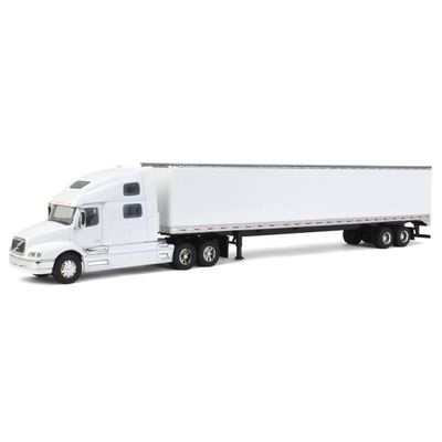 Volvo 770 with Sleeper Cab and 53' Trailer in Blank White with Double Rear Doors