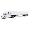 Volvo 770 with Sleeper Cab and 53' Trailer in Blank White with Double Rear Doors view 1