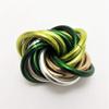 Mbii Fidget Ball (MultiColor): Quiet Mobius ADHD Anxiety Stim Stress Relief Toy Tool for Home Travel Office or Desk (Small, Full, Shamrock) view 2