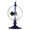 DORAMI Blue Solar Power Radiometer Sun Light Energy Crookes Spinning Vanes Glass Windmill Gift Home Desk Decoration view 1