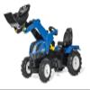 ROLLY TOYS New Holland T7 Tractor with Frontloader and Pneumatic Tyres view 1