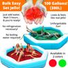 Bulk JELLO WRESTLING Kit 100 Gallon Package! GREEN Jelly Wrestling Mix. Just Add Water to a Jello Pool to make a Jell-o Wrestlers Ring. Easy Set Wrestling Jello for Fundraisers, Tug o War & Party Games view 4