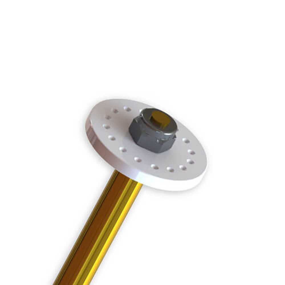 Tekno RC LLC CNC Shock Piston Blanks Flat/Tapered 16 Dimples TKR6160 Electric Car/Truck Option Parts
