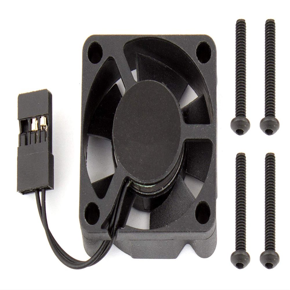 Associated 27032 Blackbox 850R 30x30x10mm Fan, with screws