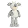 Aurora Adorable Cuddlers Coby Cow Baby Stuffed Animal - Security and Sleep Aid for Kids and Babies - Perfect for Baby Showers and Nursery Decorations - Gray 13.5 Inches view 1