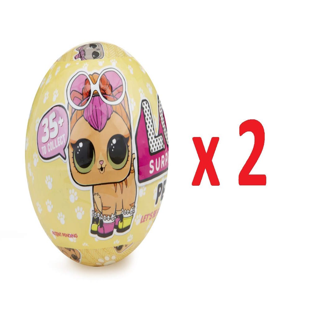 2X LOL Surprise Series 3 Pets Ball (with 7 Layers of Fun) 2 Random Balls Supplied