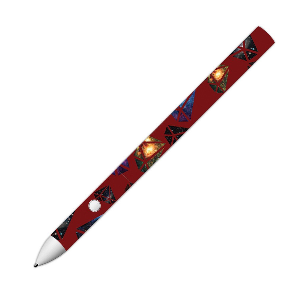 MightySkins Skin Compatible with Pixelbook Pen - Diamond Galaxy | Protective, Durable, and Unique Vinyl Decal wrap Cover | Easy to Apply, Remove, and Change Styles | Made in The USA