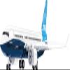 COBI Boeing 737-8 Plane view 4