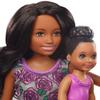Barbie Skipper Babysitters, Inc. Playset with Bathtub, Babysitting Skipper Doll and Small Toddler Doll with Button to Move Arms and Splash, Plus Themed Accessories, Gift for 3 to 7 Year Olds view 3