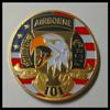 101st Airborne Screaming Eagles Operation Iraqi Freedom Military Challenge Art Coin view 1