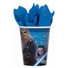 amscan Tableware Star Wars Episode 8" Cups, 9 oz., Party Favor, Multicolor view 1