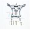 GPM For Traxxas Slash Pro 2WD Short-Course Truck Upgrade Parts Aluminum Adjustable Rear Damper Mount - 1Pc Set Gray Silver view 1