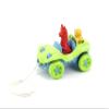 Green Toys Dune Buggy Pull Toy, Green/Blue - Pretend Play, Motor Skills, Kids Toy Vehicle. Safe for Babies and Toddlers. No BPA, phthalates, PVC. Dishwasher Safe, Recycled Plastic, Made in USA. view 1