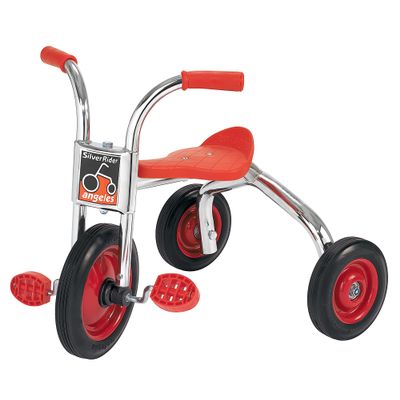 Angeles SilverRider Kids Tricycle, Toddler Tricycle with Solid Airless Rubber Tires, Kids Bike for Preschools and Daycare, Ages 3+, 13" Tall Seat