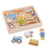 Bigjigs Toys Wooden Farm Magnets - 35 Magnets view 2