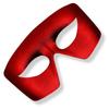 FlashingBlinkyLights Costume Masquerade Masks for Mardi Gras Party Supplies (NON-Light Up) (Set of 12) (red) view 1