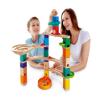 Hape Quadrilla Cliffhanger Wooden Marble Run Blocks | Marble Maze Run Set, Early Educational STEM Development Building Toys for Kids, Multicolor, Model:E6020 view 3