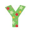 Bigjigs Toys Star Letter Y (Green) view 1