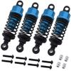 (4-Pack) HobbyPark Aluminum Shock Absorber Assembled Dampers 122004 Blue for Tamiya TT02 Redcat Lightning EP Drift/EPX PRO Parts Upgrades view 1