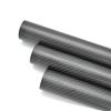 Abester ID 46mm x OD 50mm x 1000mm 3K Carbon Fiber Tube Matt Surface for Landing Gear/Tail Shaft/Wing Tube (1 Piece) view 2