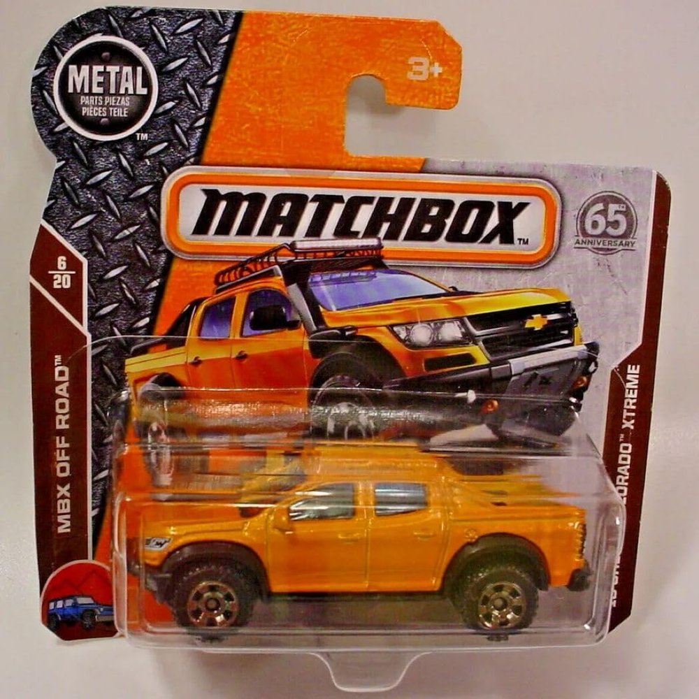 MATCHBOX '16 CHEVY COLORADO XTREME 65th ANNIVERSARY 6/20