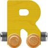 Maple Landmark NameTrains Bright Letter Car R - Made in USA (Yellow) view 1