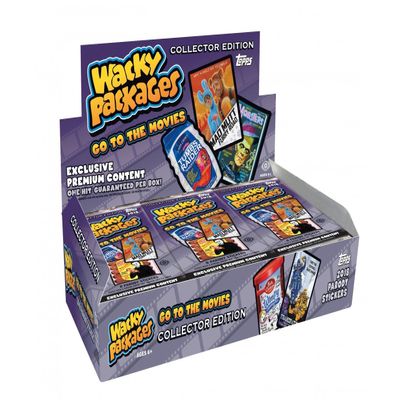 2018 Topps Wacky Packages  Go to The Movies Collector's Box
