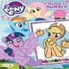 Bendon My Little Pony 48-Page Color by Number Coloring Book with Full-Color Border Guide view 1