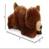 Aurora Adorable Mini Flopsie Grizzly Bear Stuffed Animal - Mini Companions Ready for Playful Adventures - for Kids All Ages, Toddlers, Adults, and Families - Brown 9 Inches view 3