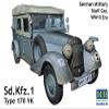 1/35 WWII German SdKfz 1 Type 170VK Military Staff Car (D) view 1