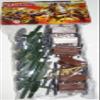 54mm Gettysburg Cannon & Limber Wagon Set (12pcs) (Bagged) (Americana) view 1