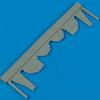 1/48 Yak3 Undercarriage Covers for EDU (D) view 1