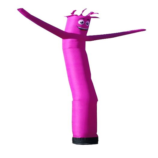 Hot Pink 20ft Tall Inflatable Tube Man Air Powered Dancing & Waving Puppet for Outdoors (Puppet Attachment only) | Feather Flag Nation
