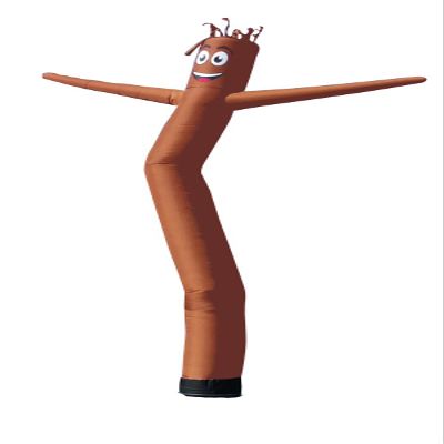 Brown 20ft Tall Inflatable Tube Man Air Powered Dancing Puppet for Outdoors (Puppet Attachment only) | Feather Flag Nation