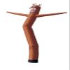 Brown 20ft Tall Inflatable Tube Man Air Powered Dancing Puppet for Outdoors (Puppet Attachment only) | Feather Flag Nation view 1