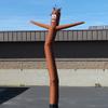 Brown 20ft Tall Inflatable Tube Man Air Powered Dancing Puppet for Outdoors (Puppet Attachment only) | Feather Flag Nation view 2