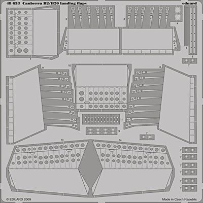 1/48 Aircraft- Canberra B2/B20 Landing Flaps for ARX