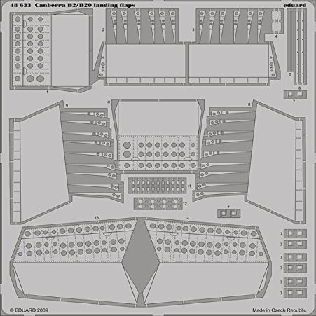 1/48 Aircraft- Canberra B2/B20 Landing Flaps for ARX