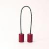 Big Larry Simple Steel Begleri by Zeekio (Deep Red) view 1