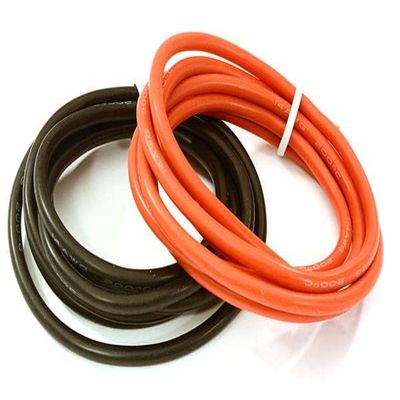 Integy Flexible 14 AWG Gauge Silicone Wire 1m Set, 39in Black 39in Red