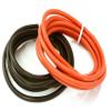 Integy Flexible 14 AWG Gauge Silicone Wire 1m Set, 39in Black 39in Red view 1