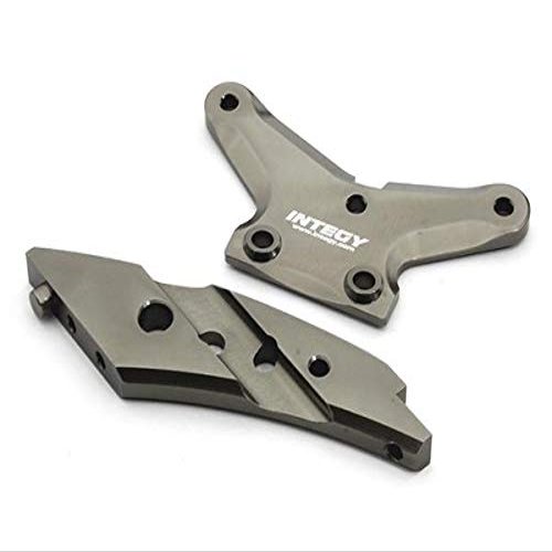 Integy Grey Billet Machined Front Anti-Bending Plate for HPI Ken Block WR8 Flux